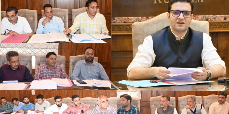 DC Kulgam chairs District Level Committee meet on CLU