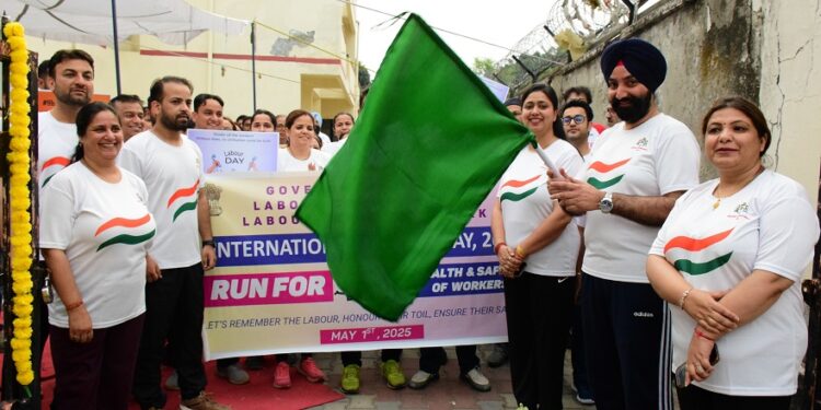 Labour Day Celebrated in Jammu with ‘Run for Health and Safety of Workers’; Industrial Outreach