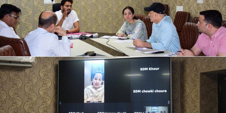 DC Jammu reviews FCS&CA Department operations