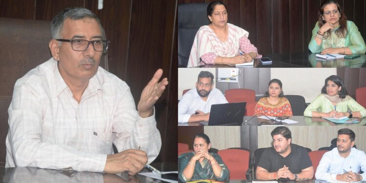 DC Samba reviews working of Municipal Bodies