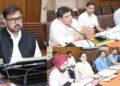 Satish Sharma reviews Capex plan, Sports Department’s development initiatives