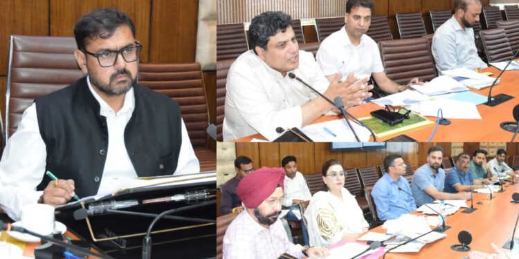 Satish Sharma reviews Capex plan, Sports Department’s development initiatives