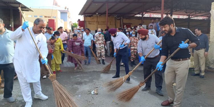 Ghagwal unites to promote community cleanliness Movement