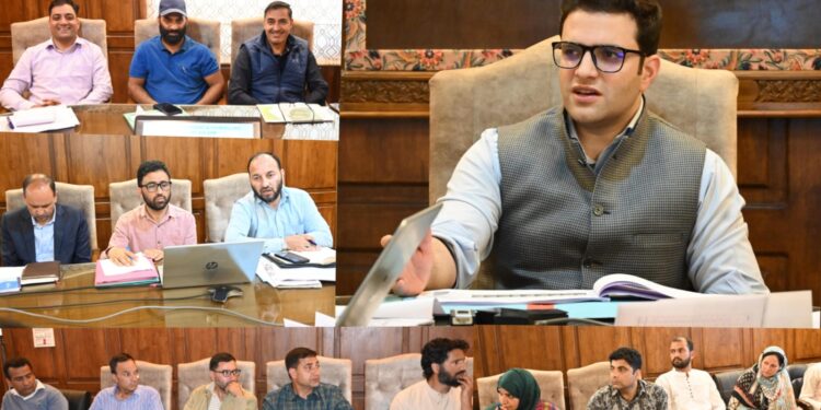 DC Kulgam reviews implementation of self-employment schemes