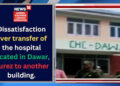 SDH Dawar shifted to old hospital building in Gurez