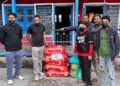Aseem stands up with affected border residents, provides relief