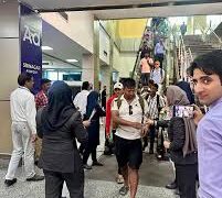 Passengers get warm welcome at Sgr airport