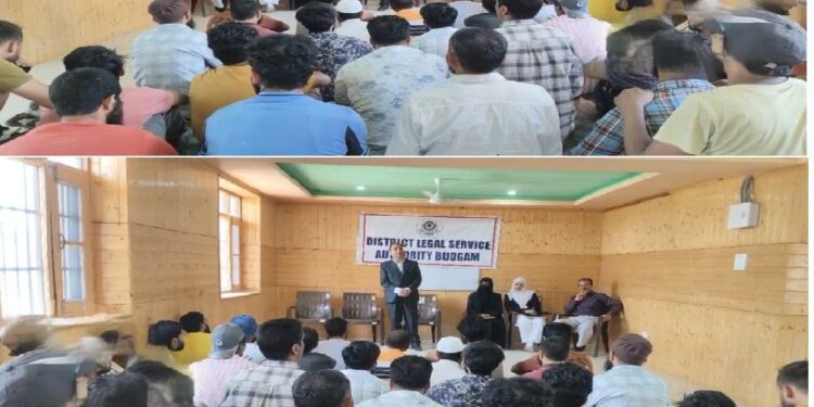 DLSA B’gam organizes awareness prog. at Central Jail Srinagar