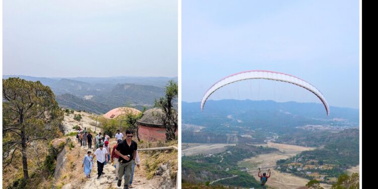 Team of Tourism, Revenue, PWD, Forest deptts conduct spot visit