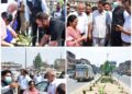 Commissioner Secretary H&UDD tours Srinagar city; reviews Urban Development projects
