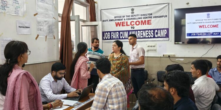 DECC organises one day Job fair at Udhampur