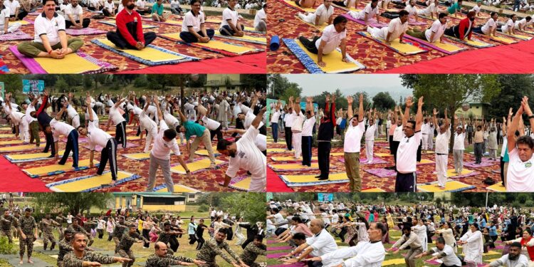 Grand celebration mark 11th International Yoga Day 2025 held across Doda District