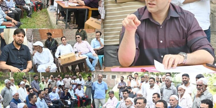 DC Kulgam visits Imam Bara Shahoo