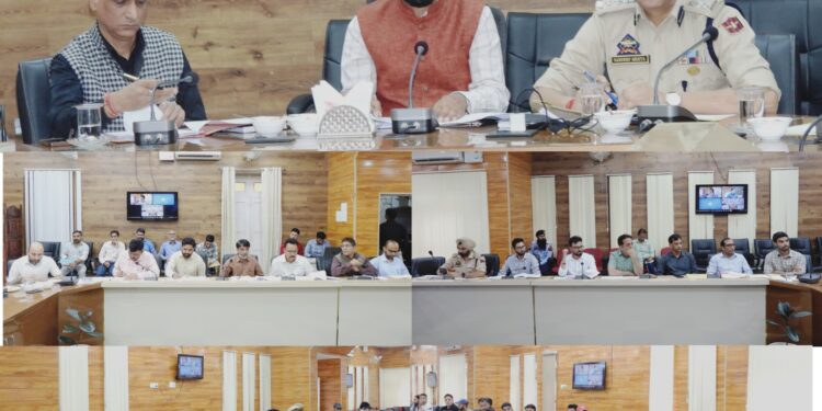 DRSC reviews implementation of Road Safety Plan in Doda District