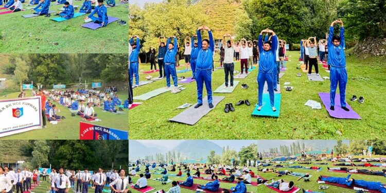 GDC Tangdhar celebrates International Yoga Day