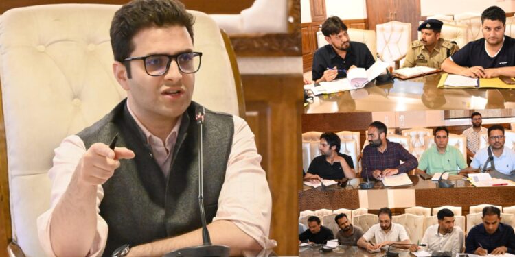 DC Kulgam chairs monthly NCORD meeting