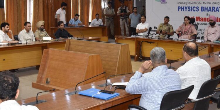 DC Udhampur finalizes Eid-Ul-Azha arrangements