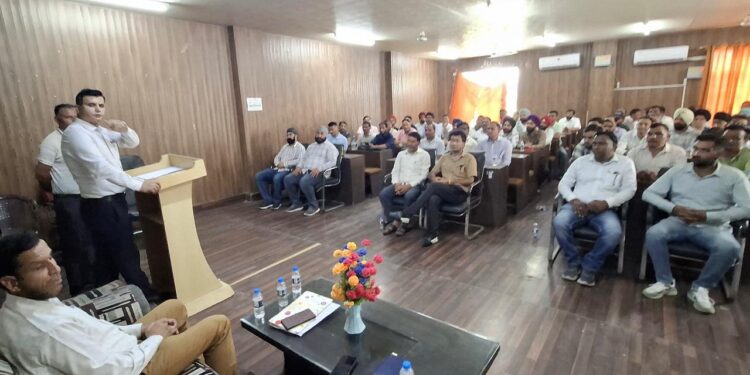 ADC reviews pre-revision training of BLOs at Nowshera