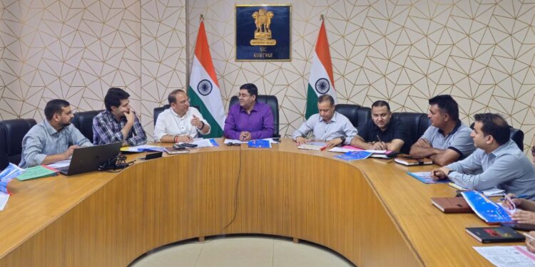 First DLIC meeting under Mission YUVA held at Kishtwar
