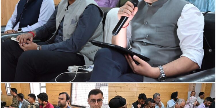 DC Baramulla chairs workshop on implementation of Vibrant Villages Programme (VVP-II) at Uri