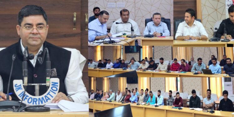 DC Kishtwar reviews execution of development works in Model Panchayats