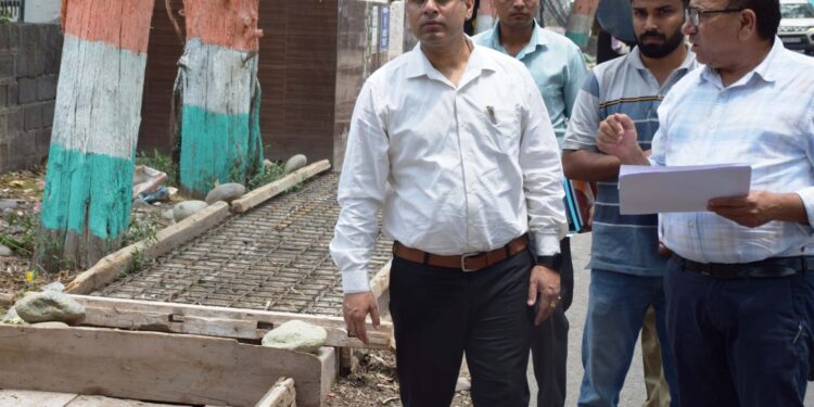 DC inspects ongoing works in Poonch Township