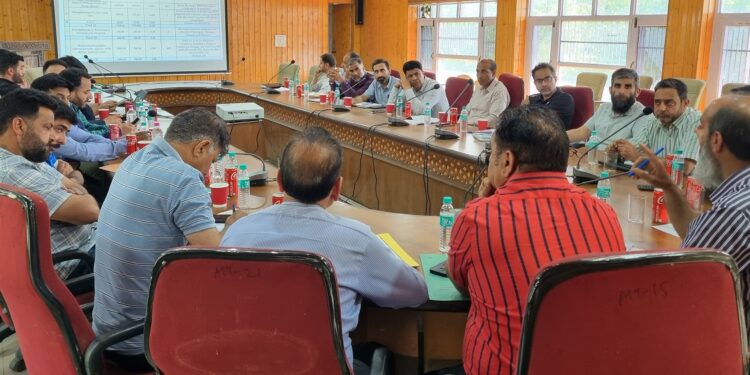 Director Sheep Husbandry Kashmir takes review of dept schemes