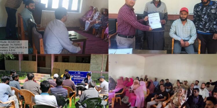 DAJGUA awareness camps held across Gurez to enhance outreach in tribal areas