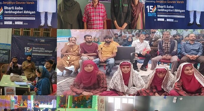 DAJGUA: Mega Awareness and Benefit Saturation Camps in full swing across Anantnag