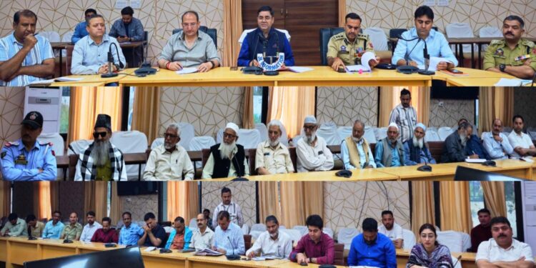 DC Kishtwar reviews arrangements for Eid-ul-Azha