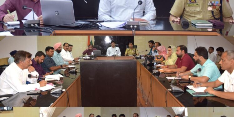 Deputy Commissioner Poonch chairs NCORD meeting