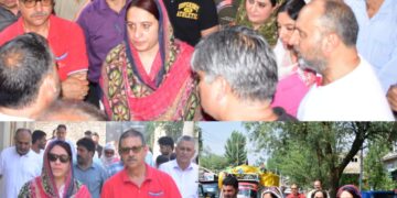  Muharram preparations inspected at Khomeini Chowk Bemina Srinagar