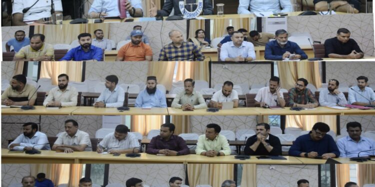 DC Kishtwar convenes introductory meeting