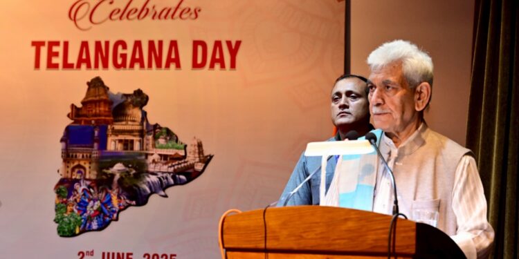 Lieutenant Governor attends ‘Telangana Formation Day’ celebrations at Raj Bhawan