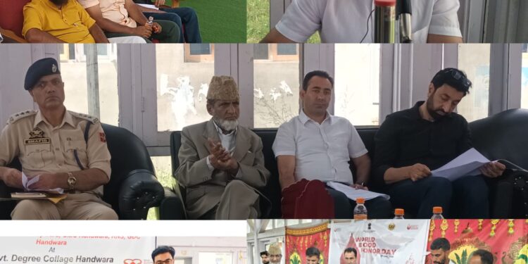 World Blood Donor Day: Blood Donation camp held at Handwara