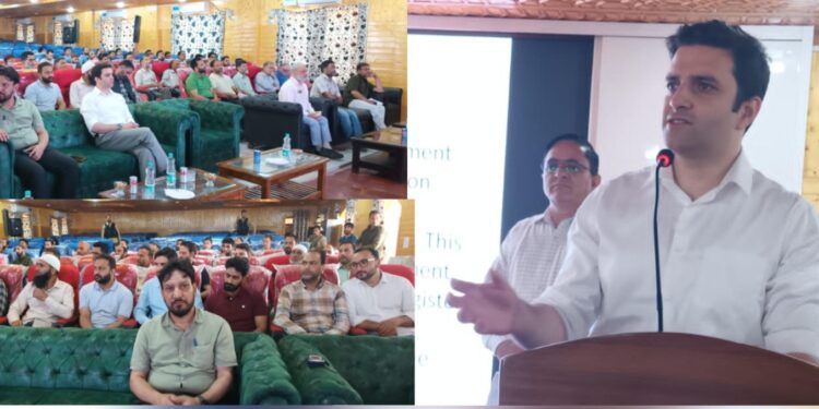 Awareness prog. on Pension Suvidha Portal held for DDOs at Kulgam