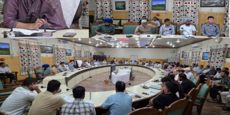 DC Kupwara reviews progress under PM Surya Ghar- Muft Bijli Yojana
