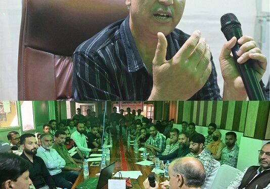 Training Session on Pension Suvidha held for DDOs at Anantnag