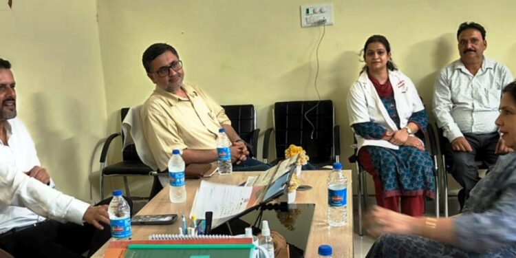 DHSJ assesses patient care scenario at PHC Purmandal