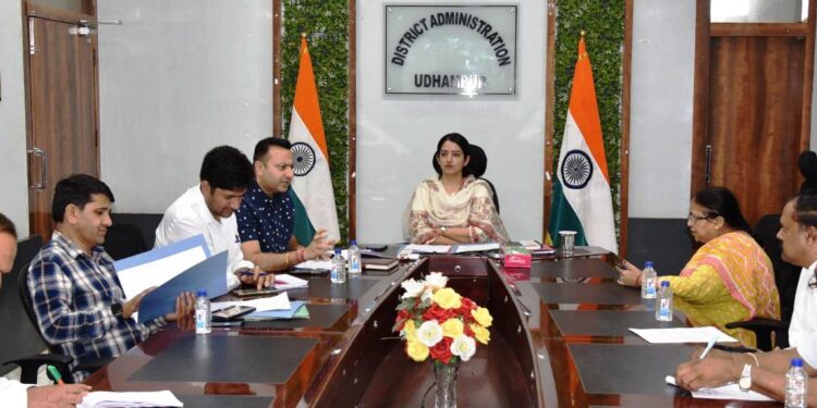 DEO Udhampur briefs Political representatives about pre- Electoral Roll revision activities