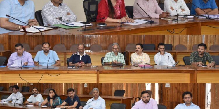 Arrangements for celebration of International Yoga day discussed in Udhampur