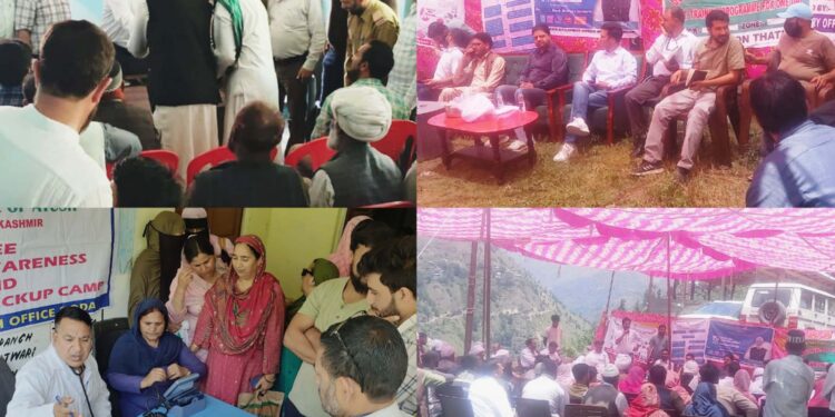 DAJGUA awareness camps held at Kahara, Bhallaessa to empower Tribal Communities