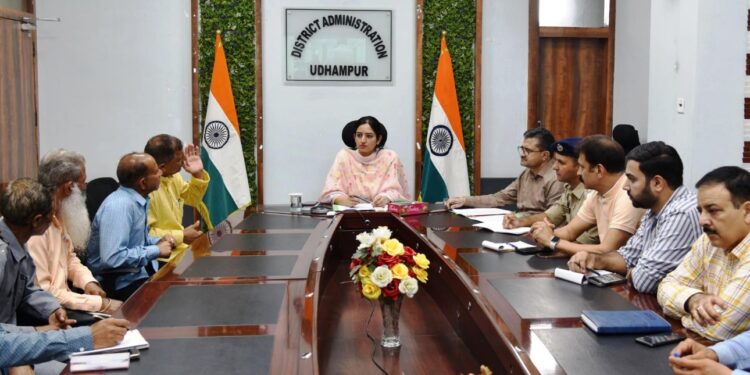 Arrangements for historic mela at Devsthan Jadsarkote discussed at Udhampur