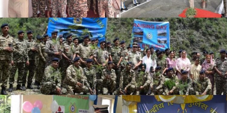 CRPF 84 Bn celebrates 40th Raising Day at Ramban