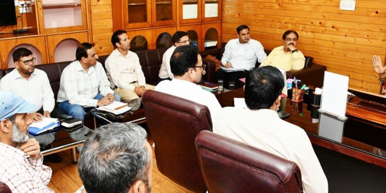 Rana reviews water supply schemes in Pir Panjal region