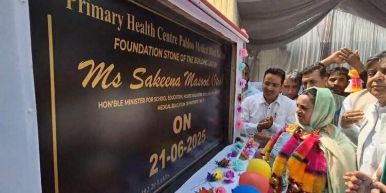 Inaugurates macadamization works across DH Pora Constituency