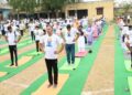 Mega Yoga event organized at historic Samba Fort as prelude to 11th International Day of Yoga