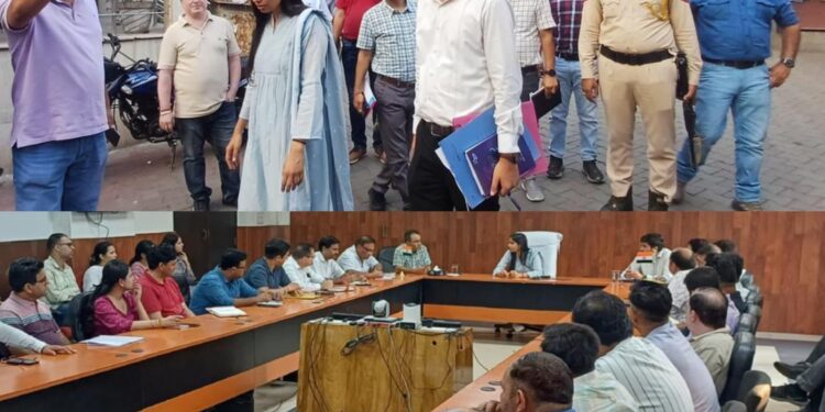 DC conducts inspection of Reasi Town to address public grievances