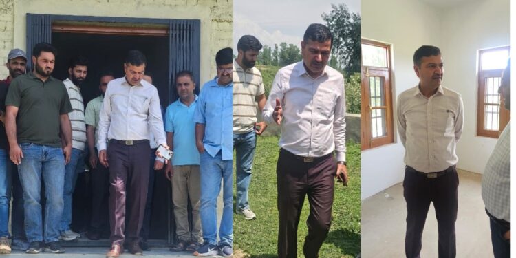 Director Panchayati Raj inspects panchayat infra in Baramulla district