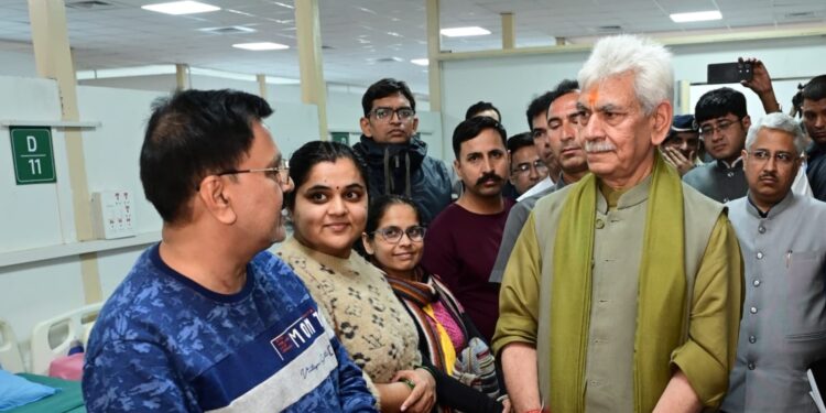 “Shri Amarnath Ji Yatra-2025” Lieutenant Governor visits Baltal, reviews preparedness ahead of Shri Amarnath Ji Yatra